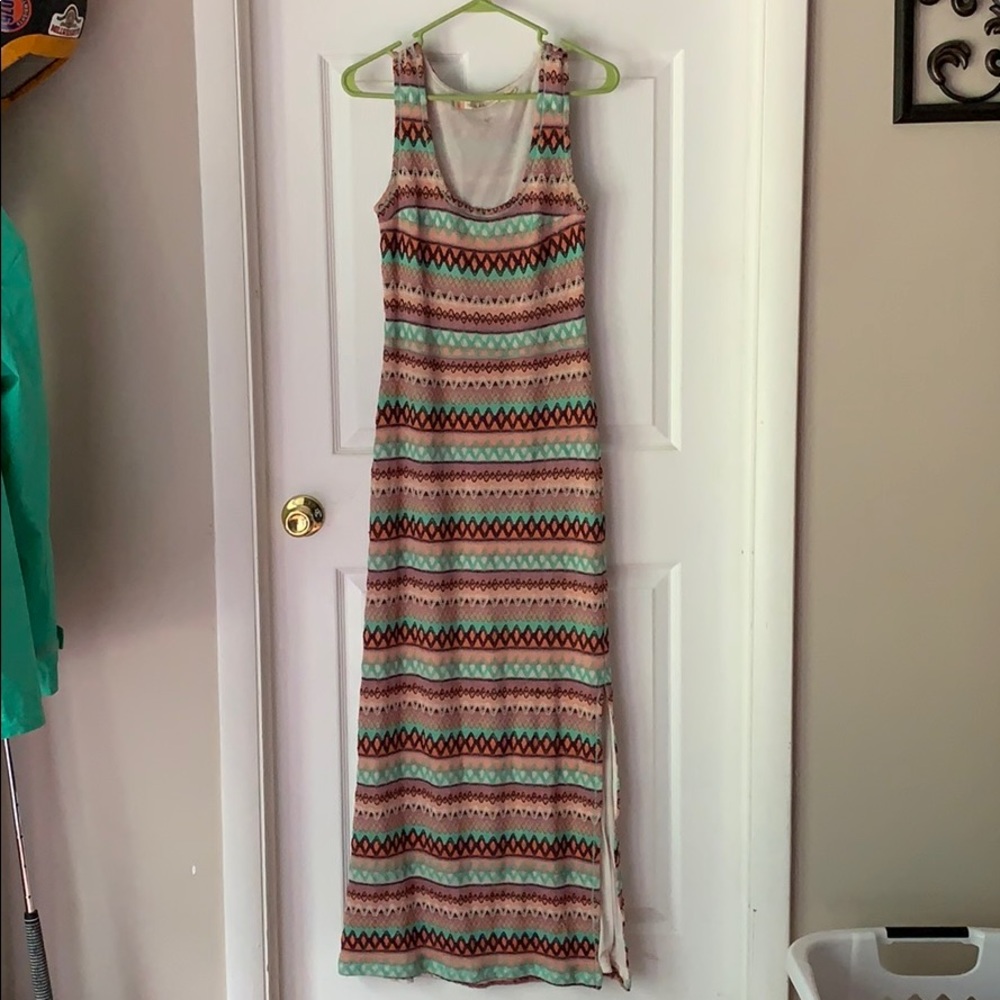 Knit maxi dress